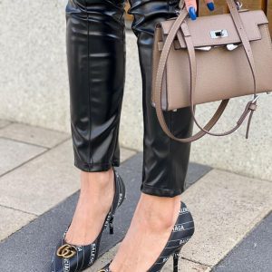 Туфли женские коллаборация Balenciaga и Gucci