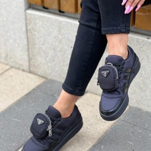 Кроссовки коллаборация Prada и Adidas Re Nylon