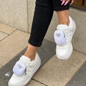 Кроссовки коллаборация Prada и Adidas Re Nylon