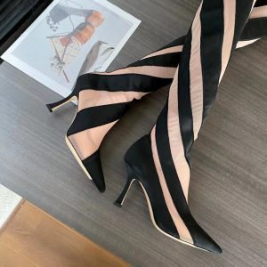 Ботфорты Sock Jimmy Choo Mugler