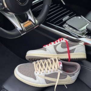 Кроссовки Nike Travis Scott Air Jordan 1 Low