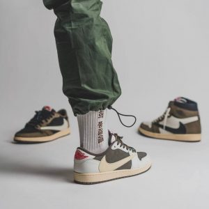 Кроссовки Nike Travis Scott Air Jordan 1 Low