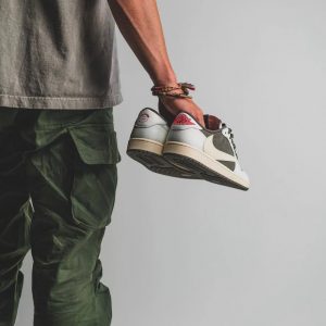 Кроссовки Nike Travis Scott Air Jordan 1 Low