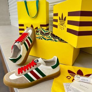 Кроссовки женские Gucci & Adidas Gazelle