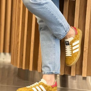 Кроссовки женские Gucci & Adidas Gazelle