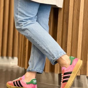 Кроссовки женские Gucci & Adidas Gazelle