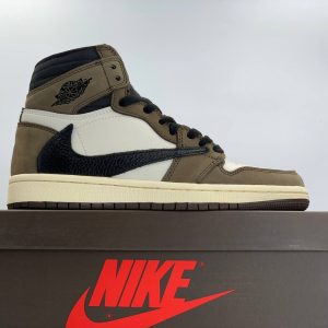 Кроссовки Nike Air Jordan 1 High x Travis Scott