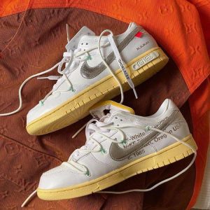 Кроссовки Nike Dunk Low & Off-White