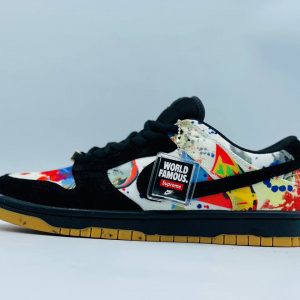 Кроссовки Supreme x Nike SB Dunk Low «Rammellzee»