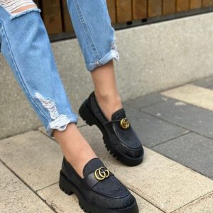 Лоферы женские Gucci GG