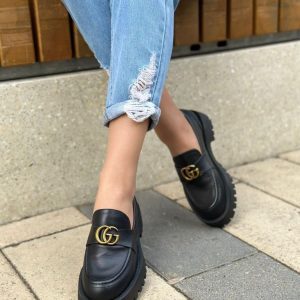 Лоферы женские Gucci GG