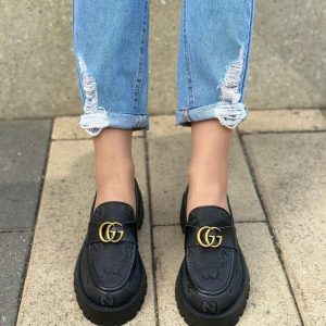 Лоферы женские Gucci GG