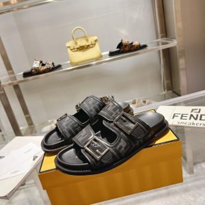 Шлепанцы Fendi Feel