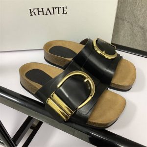 Шлепанцы Khaite