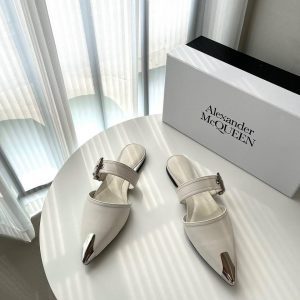 Мюли Alexander McQueen Punk Flat