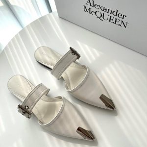 Мюли Alexander McQueen Punk Flat