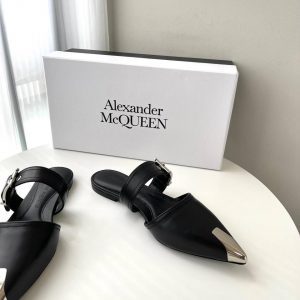 Мюли Alexander McQueen Punk Flat