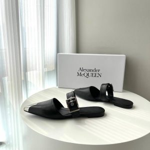 Мюли Alexander McQueen Punk Flat