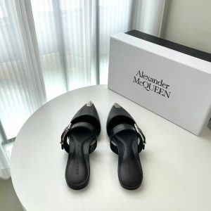 Мюли Alexander McQueen Punk Flat