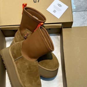 Угги UGG CLASSIC DIPPER BOOT CHESTNUT