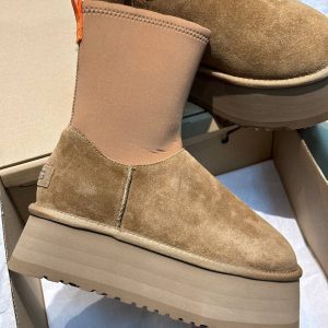 Угги UGG CLASSIC DIPPER BOOT CHESTNUT