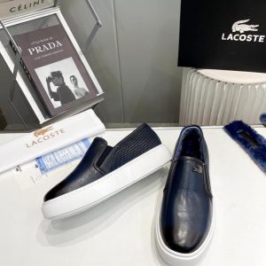 Лоферы зимние мужские Lacoste