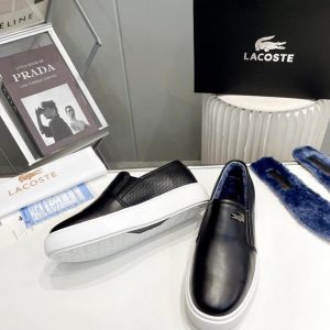 Лоферы зимние мужские Lacoste