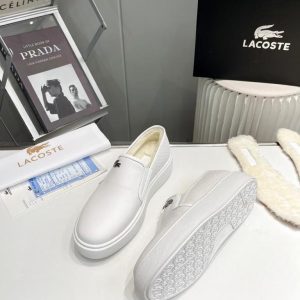 Лоферы зимние мужские Lacoste