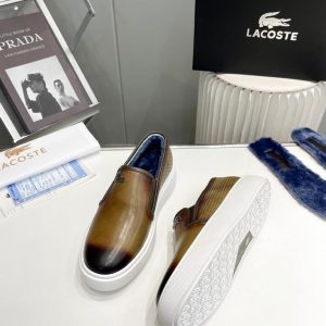 Лоферы зимние мужские Lacoste