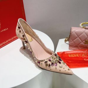 Туфли Rene Caovilla Cinderella Pump 80