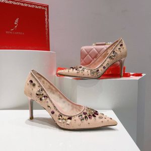 Туфли Rene Caovilla Cinderella Pump 80