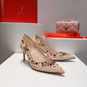 Туфли Rene Caovilla Cinderella Pump 80