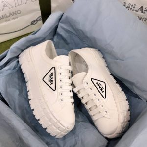 Кроссовки женские Prada Double Wheel