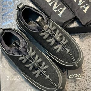 Кроссовки Zegna x MRBAILEY Triple Stitch