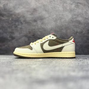 Кроссовки Nike Air Jordan 1 Low Travis Scott Reverse Mocha