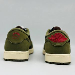 Кроссовки Nike AIR JORDAN LOW TRAVIS SCOTT OLIVE