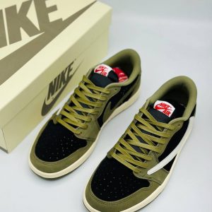 Кроссовки Nike AIR JORDAN LOW TRAVIS SCOTT OLIVE