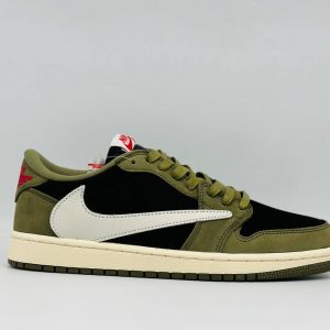 Кроссовки Nike AIR JORDAN LOW TRAVIS SCOTT OLIVE