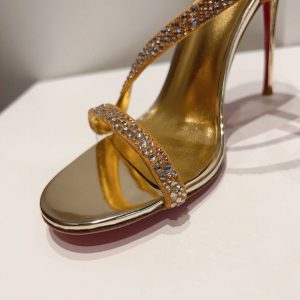 Босоножки женские Christian Louboutin Rosalie Strass