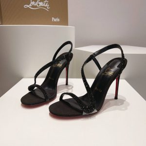 Босоножки женские Christian Louboutin Rosalie Strass