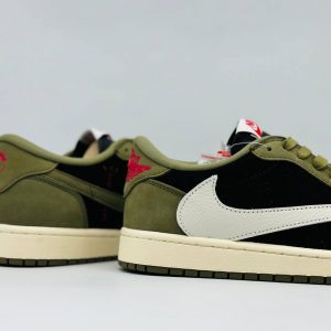 Кроссовки Nike AIR JORDAN LOW TRAVIS SCOTT OLIVE