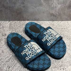 Шлёпанцы мужские The North Face x Gucci