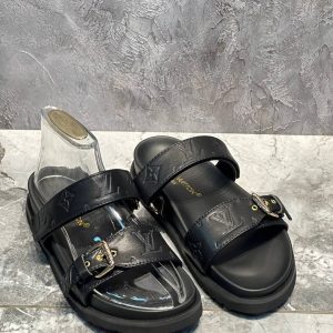 Шлепанцы Louis Vuitton Bom Dia Flat Comfort