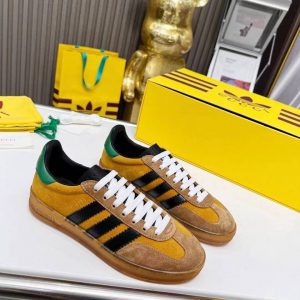 Кроссовки женские Gucci & Adidas Gazelle