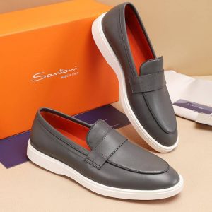 Лоферы мужские Santoni