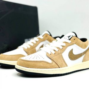 Кроссовки Nike Air Jordan 1 Low SE Brown Elephant