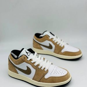 Кроссовки Nike Air Jordan 1 Low SE Brown Elephant