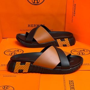 Шлепанцы мужские Hermes