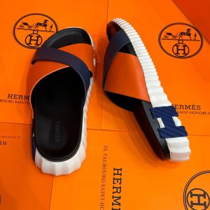 Шлепанцы мужские Hermes