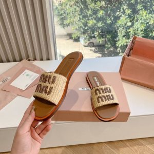 Тапочки женские Miu Miu